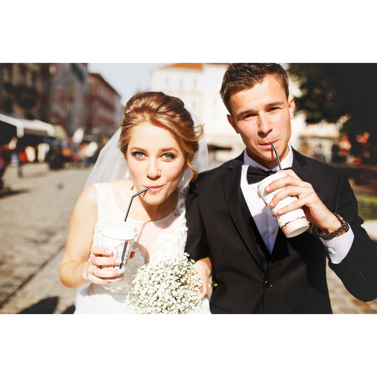 Why having coffee at your wedding reception is a good idea