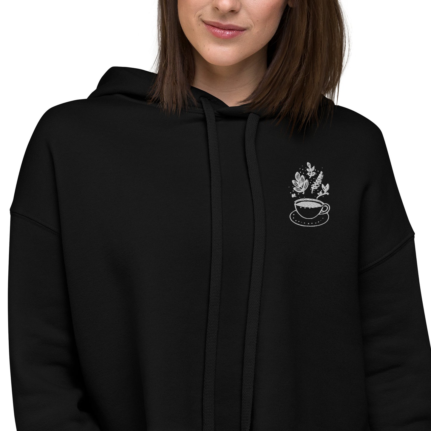 The Roaming Cup Flower Crop Hoodie